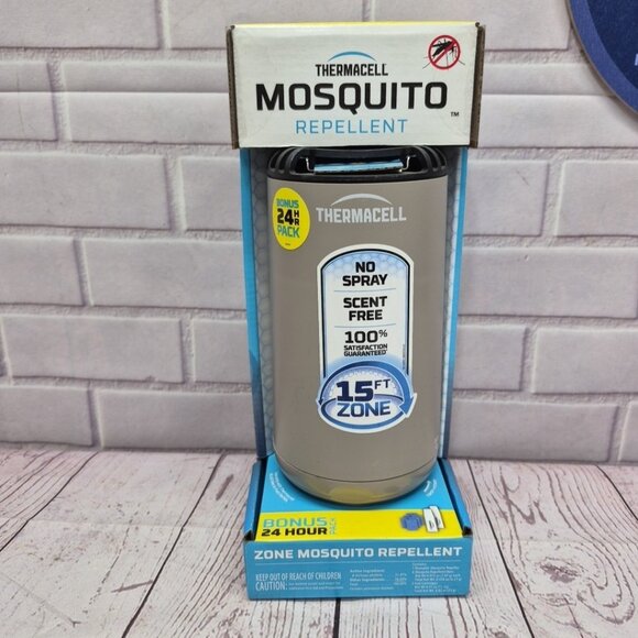 Thermacell Other - Thermacell Mosquito REPELLENT Patio Shield 15 ft ZONE NO SPRAY Refillable Grey